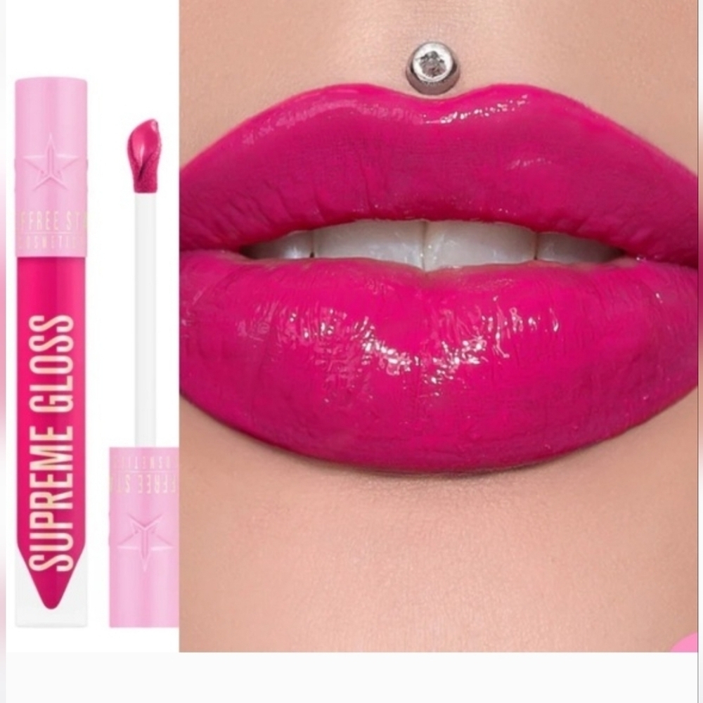 Jeffree Star-LOT- Velvet Trap 'Holy Fashion' AND Supreme Gloss 'Pink Gloss' - Picture 5 of 12